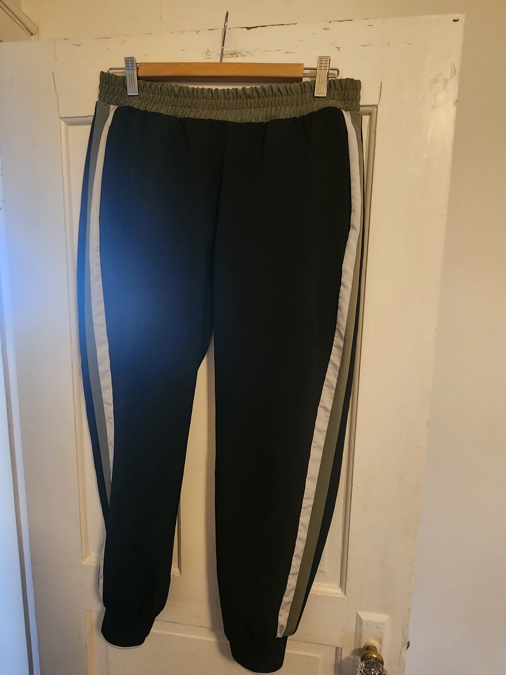 Zara Olive Green Elastic Waist Skirt